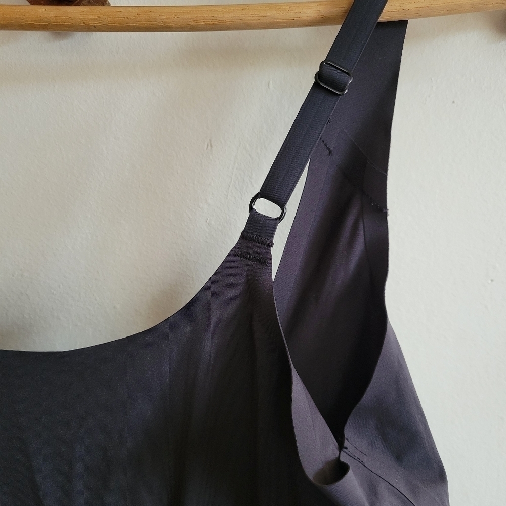 Spanx Shapewear One Piece Tank Top Shorts Black Compression 1X - Picture 8 of 13